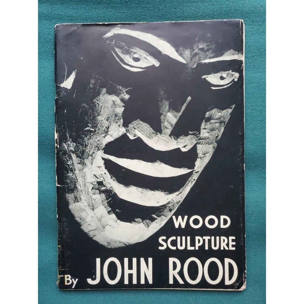 1940 Wood Sculpture by John Rood SIGNED/INSCRIBED First Edition - Lawhead Press